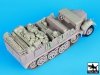 Black Dog T35072 Sd.Kfz 8 big accessories set 1/35
